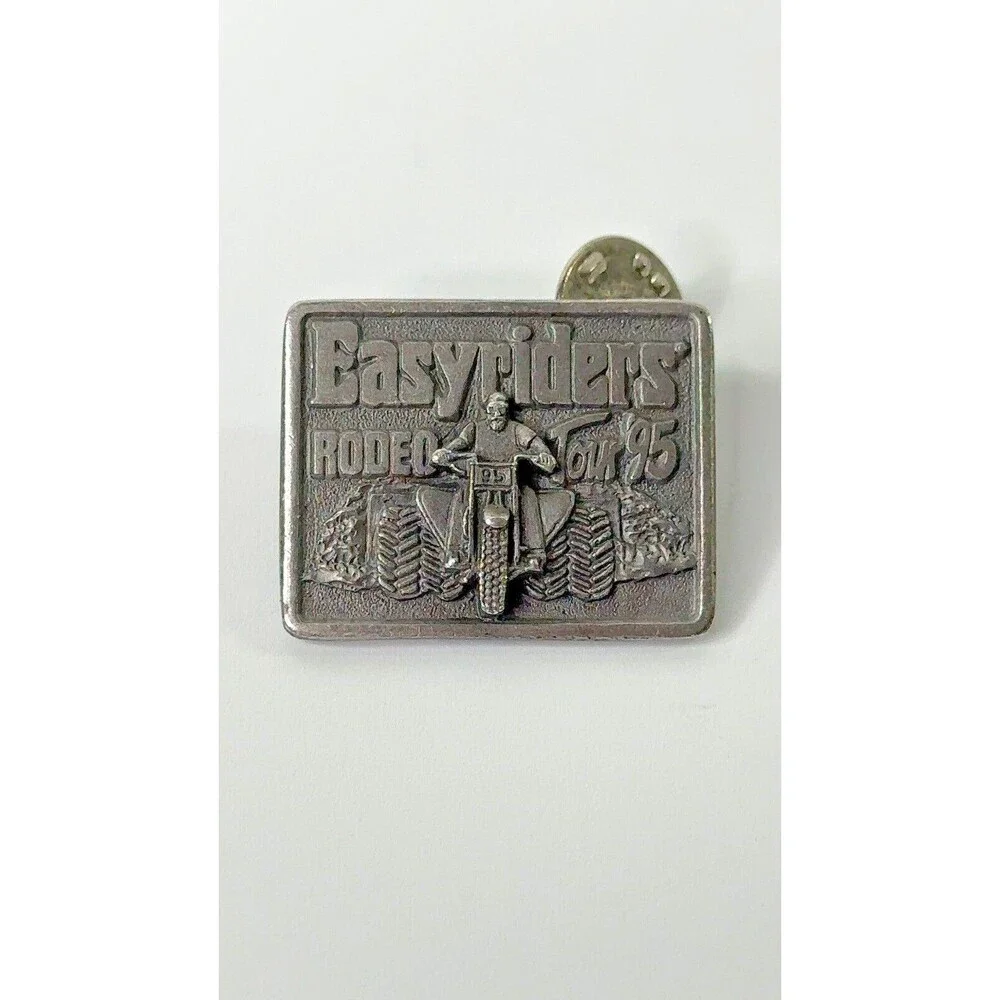 Easyriders‎ Rodeo Tour 95 Pin Butterfly Clutch Back Paisano Publications 950548